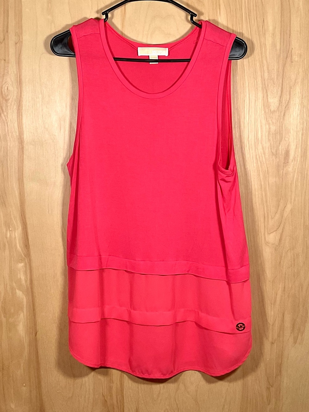 Michael Kors Pink Tiered Tank Top - EUC